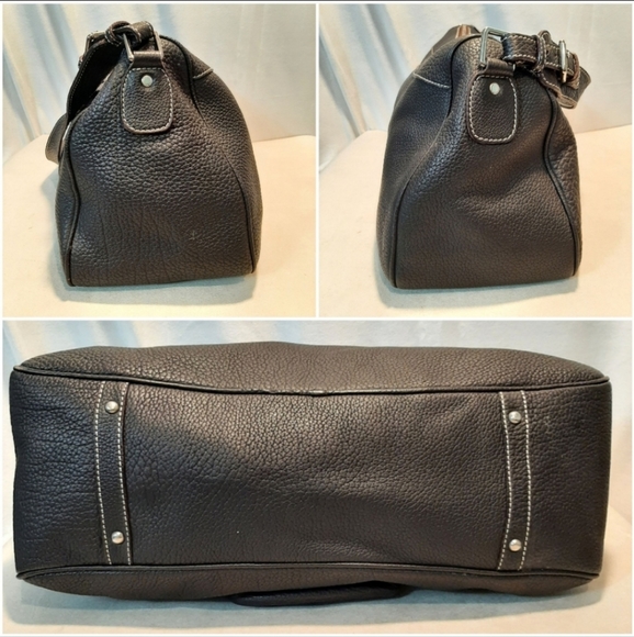 Dooney Bourke LRG Front Pocket Hobo - Brown2 - Picture 3 of 16